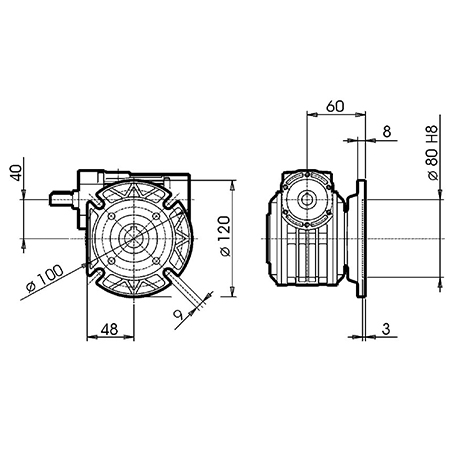 I40 FBR-FLANGE